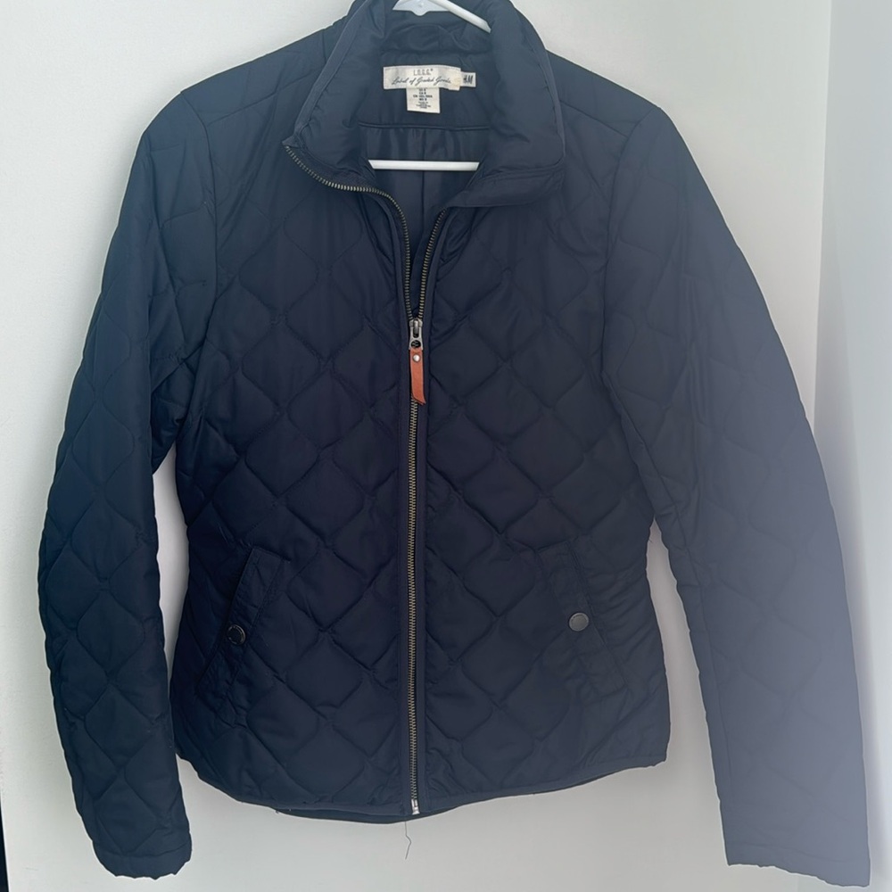 H&M Navy patterned jacket